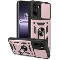 Mtp Products OnePlus Nord CE5 Hybrid-deksel med Roterende Ring med Kameraskjold - Roségull