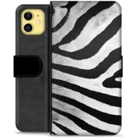 Mtp Products iPhone 11 Premium Lommebok-deksel - Sebra
