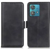 Mtp Products Motorola Moto G84 Lommebok-deksel med Magnetisk Lukning - Svart