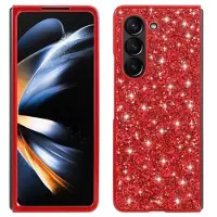 Mtp Products Samsung Galaxy Z Fold6 Glitter Series Hybrid-deksel - Rød