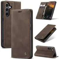 CASEME Samsung Galaxy S25+ 013 Series Lommebok-deksel - Kaffe