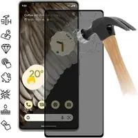 Mtp Products Google Pixel 7 Pro Privacy Full Cover Beskyttelsesglass - Svart Kant