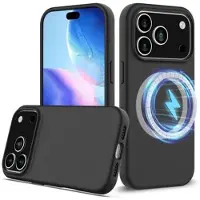 Mtp Products iPhone 17 Pro Max/18 Pro Max Liquid Silikondeksel - MagSafe-kompatibel - Svart