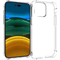 Mtp Products Støtsikkert iPhone 14 Pro Max TPU-deksel - Gjennomsiktig