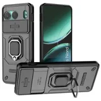Mtp Products OnePlus Nord 4 Hybrid-deksel med Roterende Ring med Kameraskjold - Svart