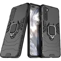 Mtp Products OnePlus Nord Hybrid-deksel med Ringholder - Svart