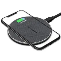 Mtp Products Q25 15 W Qi trådløs hurtiglader - svart