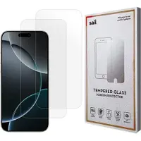 Saii iPhone 17 Pro Max 3D Premium Beskyttelsesglass - 2 Stk.