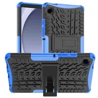 Mtp Products Samsung Galaxy Tab A9 Anti-Slip Hybrid-deksel med Stativ - Blå / Svart