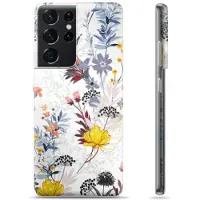 Mtp Products Samsung Galaxy S21 Ultra 5G TPU-deksel - Vårens Blomster