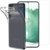 Mtp Products Saii 2-i-1 Samsung Galaxy S22 5G TPU-deksel & Beskyttelsesglass