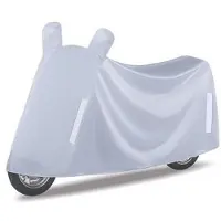 Mtp Products Støv- og regntett motorsykkeltrekk - 4XL - Sølv