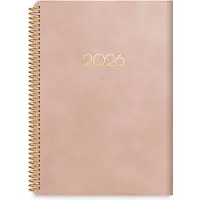 Adlibris Kalender 2026 A5 Business Twist Rosa Burde
