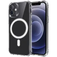 Mtp Products iPhone 12 Mini Hybrid-deksel - MagSafe-kompatibel - Gjennomsiktig