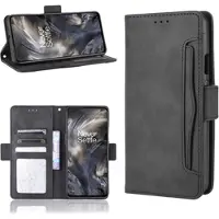 Mtp Products OnePlus Nord Lommebok-deksel med Kortholder - Svart