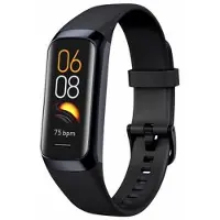 Mtp Products C60 1.1 tommers vanntett smartklokke med pulsmåler og oksygenmåler for kroppstemperatur Fitness Tracker Sports Smart Armbånd - Svart