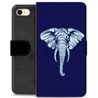 Mtp Products iPhone 7/8/SE (2020)/SE (2022) Premium Lommebok-deksel - Elefant