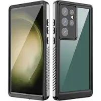 Mtp Products Redpepper FS IP68 Samsung Galaxy S23 Ultra 5G Vanntett Deksel - Svart