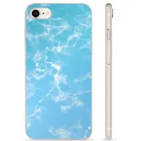 Mtp Products iPhone 7/8/SE (2020)/SE (2022) TPU-deksel - Blå Marmor
