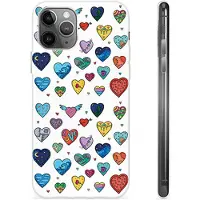 Mtp Products iPhone 11 Pro Max TPU-deksel - Hjerter