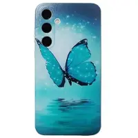 Mtp Products Samsung Galaxy A16 Stilig Ultra-Slim TPU-deksel - Blå Sommerfugl