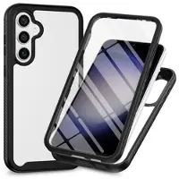 Mtp Products Samsung Galaxy S23 FE 360 Beskyttelse Deksel - Svart / Klar