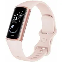 Mtp Products C68 1.1 Smart Bracelet Slim Fitness Watch med pulsmåling og helseovervåking - gull/rosa