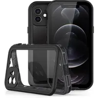 Mtp Products Redpepper Dot+ iPhone 12 Vanntett Mobilpose - IP68 - Svart