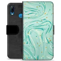 Mtp Products Huawei P30 Lite Premium Lommebok-deksel - Grønn Mynte