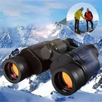 Mtp Products Nattsyn 60X HD-jaktkikkert med koordinater - svart / blå