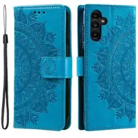 Mtp Products Samsung Galaxy A56 Mandala Series Lommebok-deksel - Blå