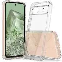 Mtp Products Google Pixel 8a Ripebestandig Hybrid-deksel - Gjennomsiktig
