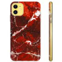 Mtp Products iPhone 11 TPU-deksel - Rød Marmor