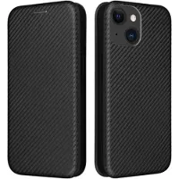 Mtp Products iPhone 15 Flip-deksel - Karbonfiber - Svart