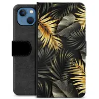 Mtp Products iPhone 13 Premium Lommebok-deksel - Gulde Blader