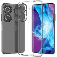 Mtp Products Antiskli Asus Zenfone 9 TPU-deksel - Gjennomsiktig