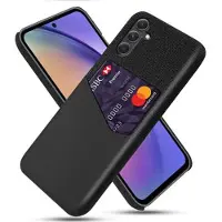 Mtp Products Samsung Galaxy A55 KSQ Deksel med Kort Lomme - Svart