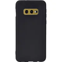 Mtp Products Mot Fingeravtrykk Matte Samsung Galaxy S10e TPU-deksel - Svart