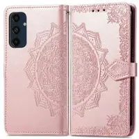 Mtp Products Samsung Galaxy S24 FE Mandala Series Lommebok-deksel - Roségull