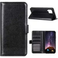Mtp Products Samsung Galaxy A12 Lommebok-deksel med Magnetisk Lukning - Svart