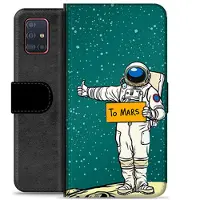 Mtp Products Samsung Galaxy A51 Premium Lommebok-deksel - Til Mars