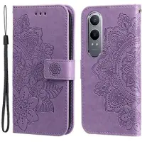 Mtp Products OnePlus Nord CE4 Lite/Oppo K12x Mandala Series Lommebok-deksel - Lilla