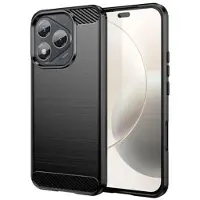 Mtp Products Honor 400 Lite/X70i Børstet TPU-deksel - karbonfiber - svart