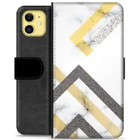 Mtp Products iPhone 11 Premium Lommebok-deksel - Abstrakt Marmor