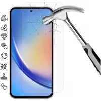 Mtp Products Samsung Galaxy A35 Beskyttelsesglass - Case Friendly - Klar