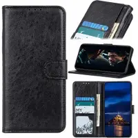 Mtp Products Samsung Galaxy A21s Lommebok-deksel med Magnetisk Lukning - Svart
