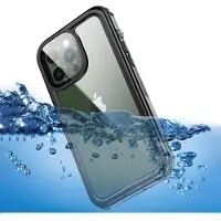 Mtp Products Active Series IP68 iPhone 14 Pro Vanntett Mobilpose - Svart