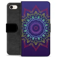 Mtp Products iPhone 7/8/SE (2020)/SE (2022) Premium Lommebok-deksel - Fargerik Mandala