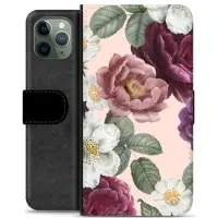 Mtp Products iPhone 11 Pro Premium Lommebok-deksel - Romantiske Blomster
