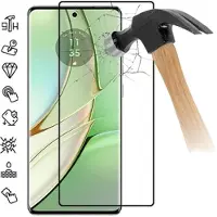 Mtp Products Full Cover Motorola Edge 40 Neo Beskyttelsesglass - Svart Kant